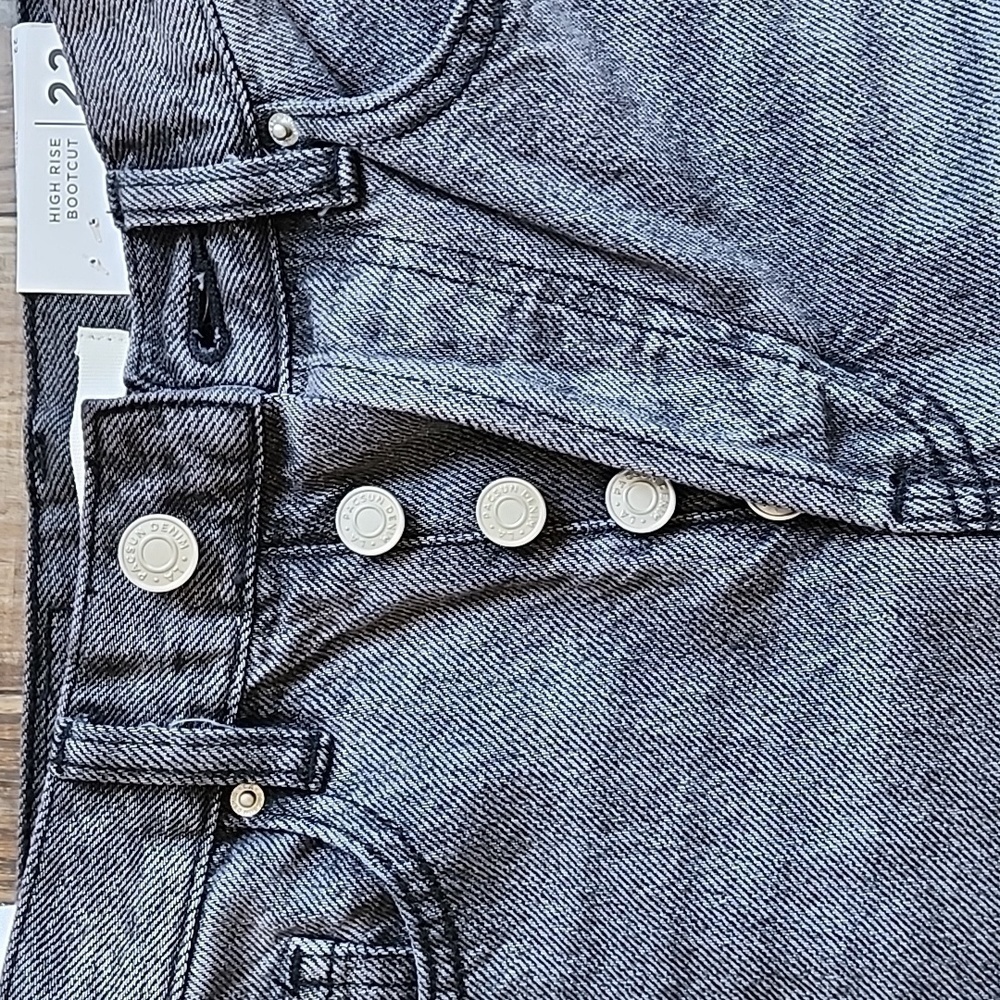 NWT Pacsun High Rise Bootcut Button Fly Jeans Sz 22 - Picture 3 of 7